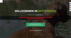 Desktop Screenshot of mittermoos.at